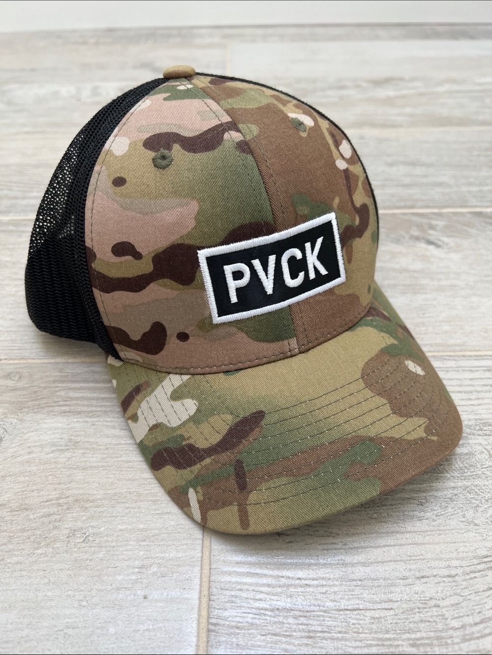 PVCK Camouflage Trucker Hat